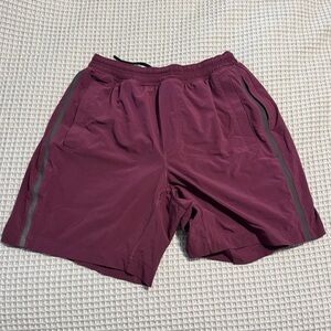 Men's Lululemon Shorts Maroon